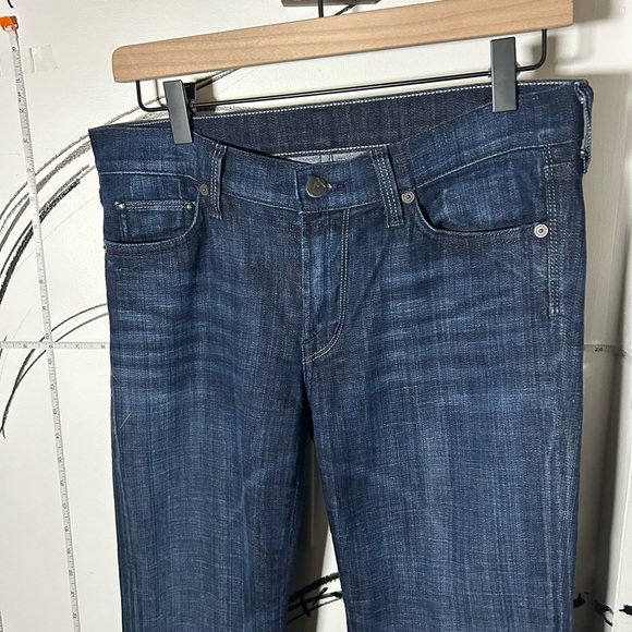 Citizens of Humanity High Rise Bootcut Amber Stretch Dark Blue Jeans Sz 28 - Picture 2 of 12